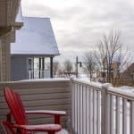 15 Belsey Lane Newcastle Home For Sale Primary Balcony With View Of Lake Ontario