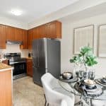 3 Taft Place Bowmanville Home For Sale Breakfast Area and Kitchen