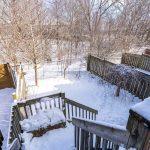 3 Taft Place Bowmanville Home For Sale Backyard On Ravine From Deck