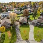 23 Sunset Rd. Bowmanville Home For Sale Drone Exterior Front