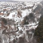 11 Burtonbury Lane Ajax home for sale - Drone from above showing ravine surrounding home