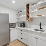 Pantry with cabinetry