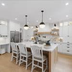 Open concept kitchen