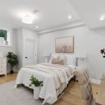 5th bedroom in basement