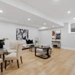 Basement living area