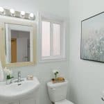Main floor powder room