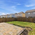 Backyard of 68 Forrester Drive