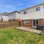 Exterior backyard of 68 Forrester Drive