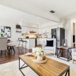 Open concept main living room