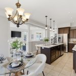 Breakfast area in kitchen