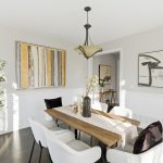 Dining room in 1 Gomme Avenue in Newcastle, Ontario