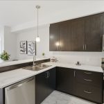 Kitchen with breakfast area