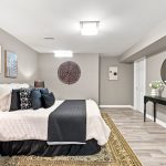 5th bedroom in basement