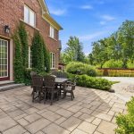 Backyard patio