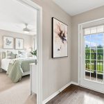 Walkout to balcony from 2nd floor